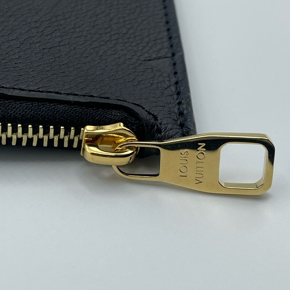 Louis Vuitton Neverfull Empreinte Monogram Pochette Clutch Wristlet Pouch Rare - Picture 8 of 15